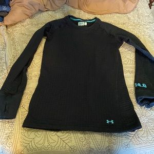 Under Armour size small navy fitted long sleeve